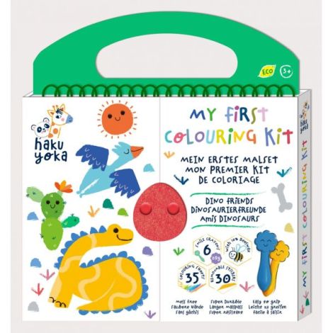 Primul meu kit de desenat - Prietenii Dinozauri, Haku Yoka, portabil - imagine 7